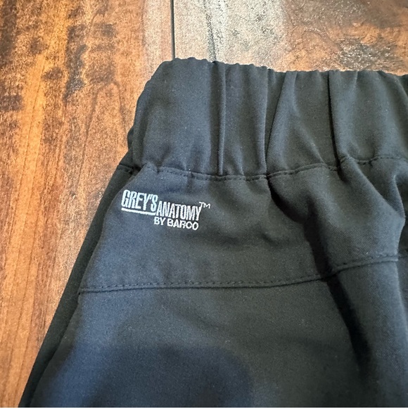 COPY - Grey’s Anatomy Signature Black Scrub Pants Size Medium - Picture 4 of 5